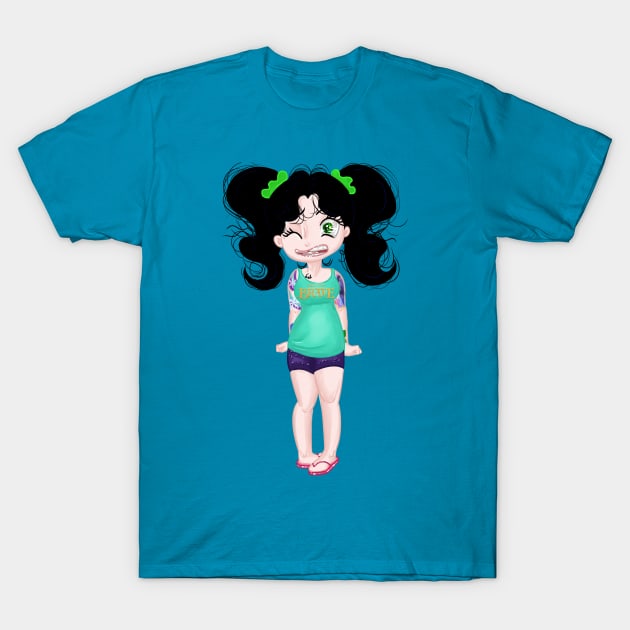 Pocket Summer Princess T-Shirt by OCDVampire